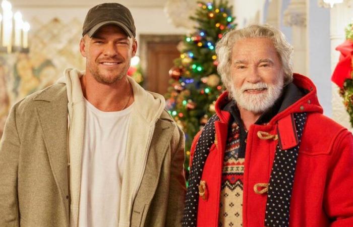 Premier aperçu du nouveau film de Noël d’Alan Ritchson avec Arnold Schwarzenegger