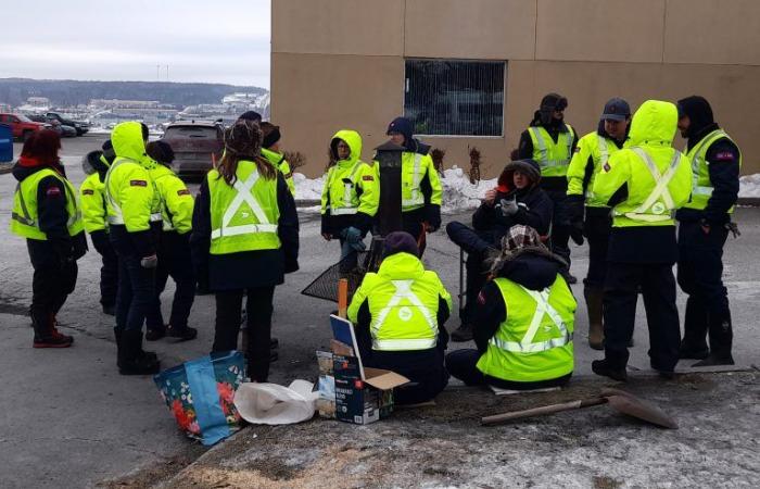 Amer retour au travail à Postes Canada