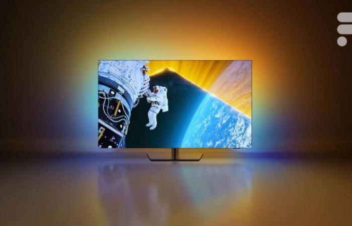 Philips baisse déjà le prix d’un de ses derniers téléviseurs OLED avec Ambilight, HDMI 2.1, fonctionnalités AI, etc.