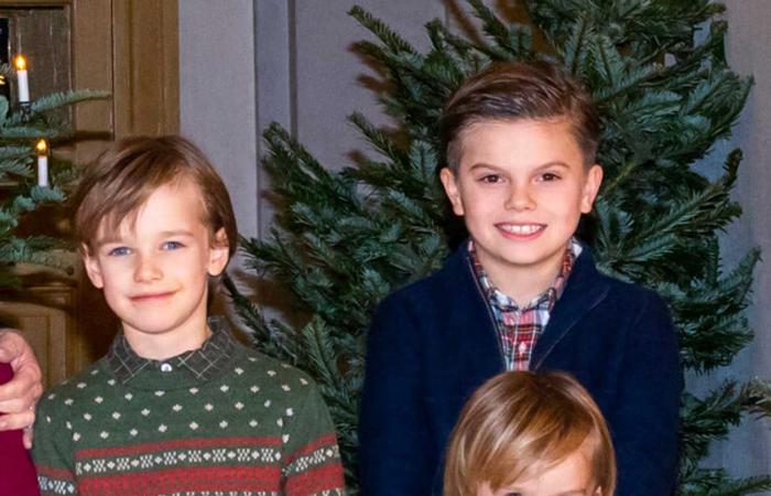 Les 8 petits-enfants de la reine Silvia se sont réunis pour décorer les sapins de Noël avec leur grand-mère