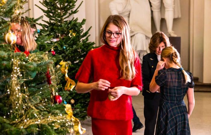 Les 8 petits-enfants de la reine Silvia se sont réunis pour décorer les sapins de Noël avec leur grand-mère