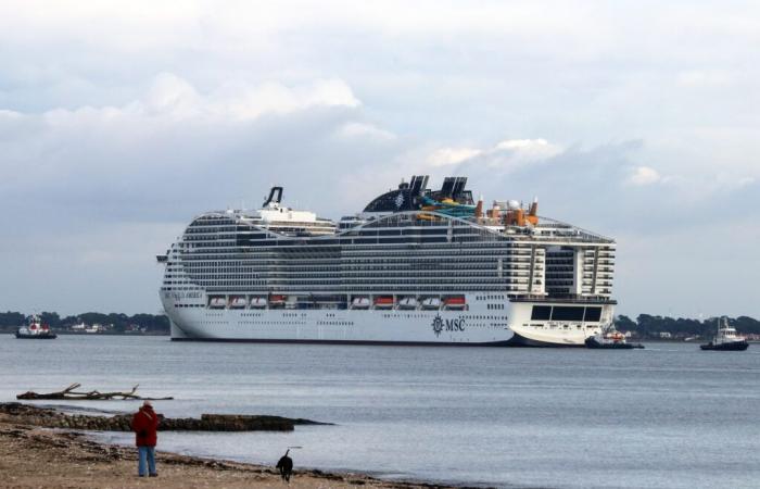 le MSC World America est rentré sain et sauf après ses premiers essais en mer