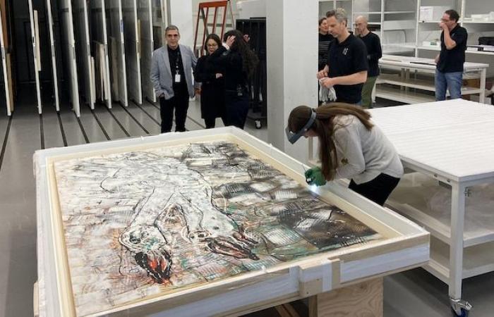 Trois œuvres majeures de Riopelle font leur entrée au MNBAQ