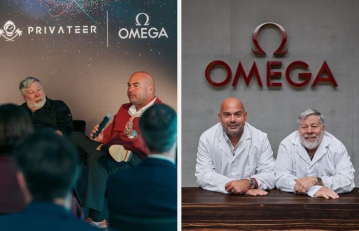 Les deux fondateurs de Privateer visitent l’usine Omega à Bienne