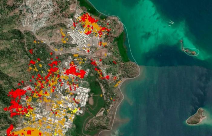 des images satellite pour guider les efforts de sauvetage