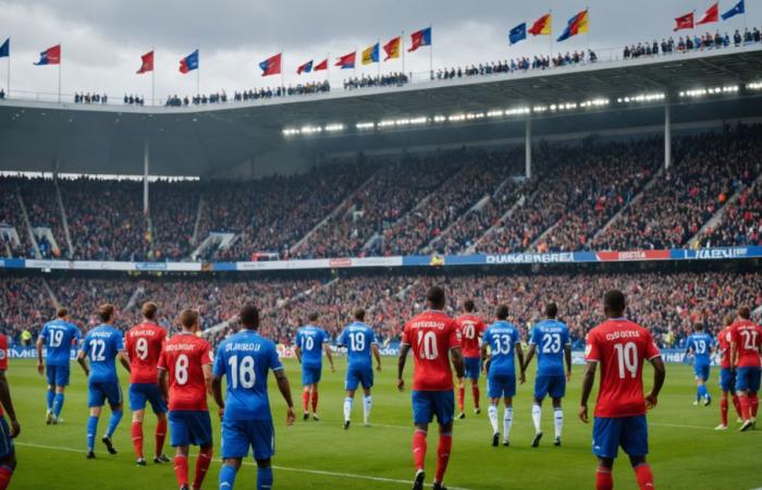 Dunkerque poursuit son parcours victorieux à domicile face à Caen et se positionne sur le podium de la Ligue 2 – GFCA Football