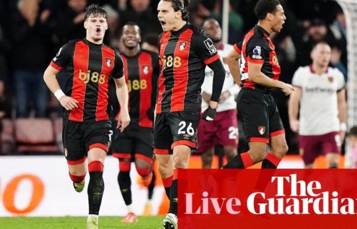 Bournemouth 1-1 West Ham : Premier League – comme c’est arrivé