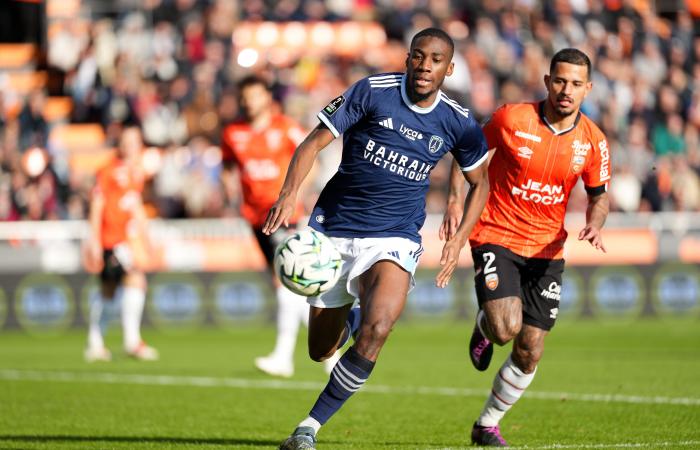 Lorient prend les commandes après la victoire contre le Paris FC