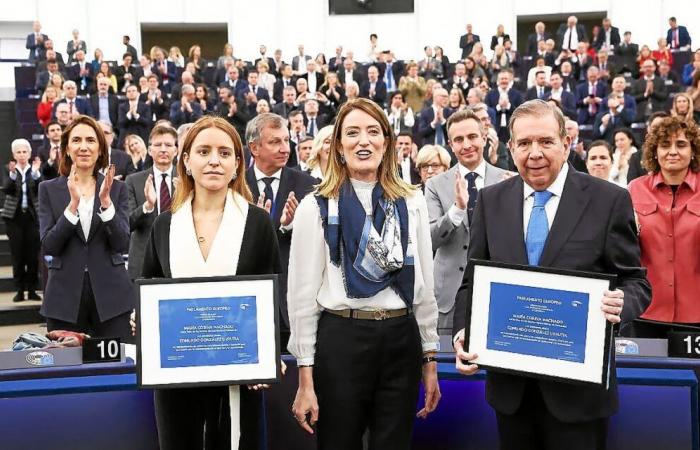 Pourquoi le prix Sakharov a été attribué ce mardi à deux Vénézuéliens