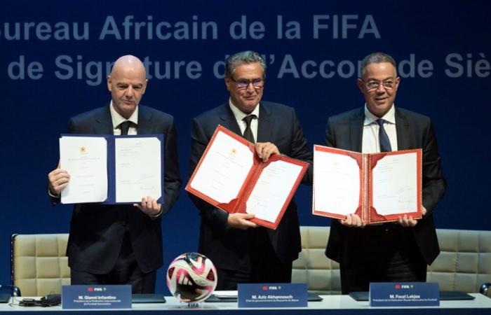 Le Maroc accueille officiellement le Bureau Afrique de la FIFA