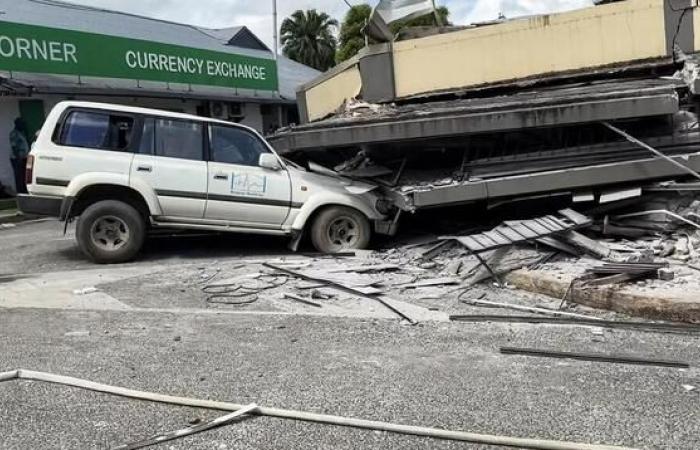 EN IMAGES. D’importants dégâts après le séisme de magnitude 7,3 dans l’archipel de Vanuatu