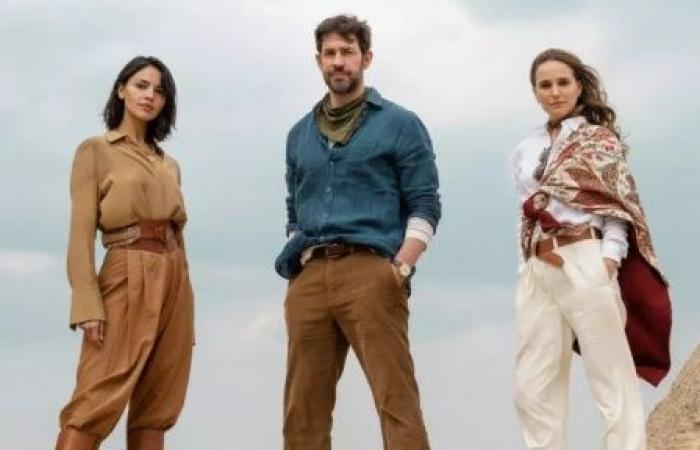 Premières images de “Fountain Of Youth”, un récit d’aventures avec John Krasinski, Natalie Portman et Eiza González – El Septimo Arte: Votre site de cinéma