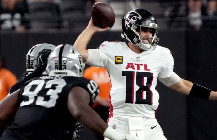 Les Falcons gagnent, mais les difficultés du quart-arrière Kirk Cousins ​​​​se poursuivent