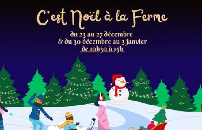 La Ferme propose des ateliers créatifs pendant les vacances de Noël