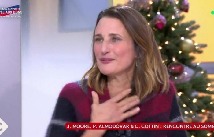 Camille Cottin « désemparée », elle évoque avec émotion la mort de son père