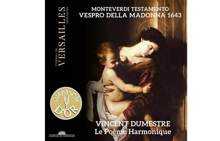 Diapason en or pour l’album Monteverdi Poème Harmonique