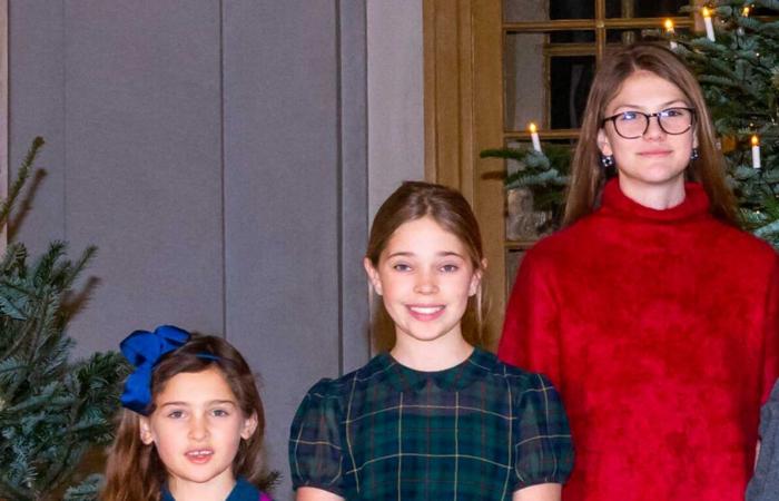 Les 8 petits-enfants de la reine Silvia se sont réunis pour décorer les sapins de Noël avec leur grand-mère