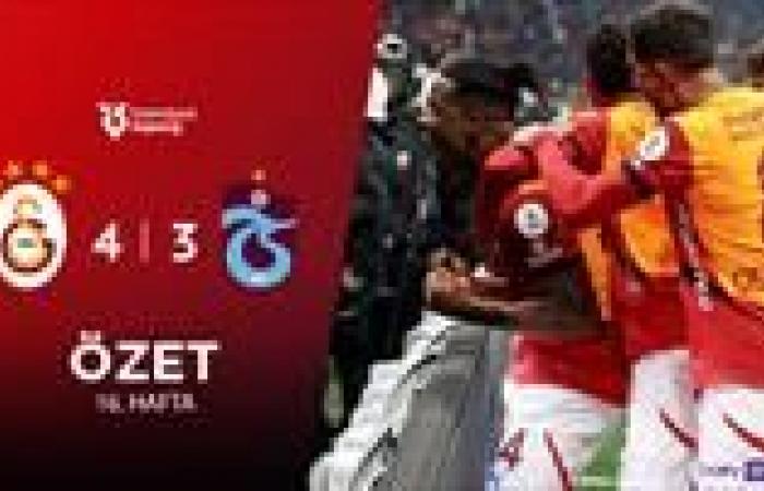 RÉSUMÉ ÉTENDU | Galatasaray 4 3 Trabzonspor