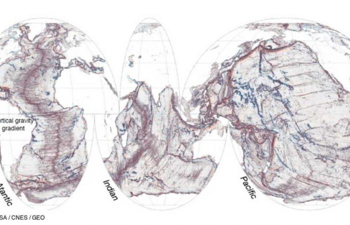 Une carte mondiale des fonds marins révèle plusieurs milliers de volcans cachés