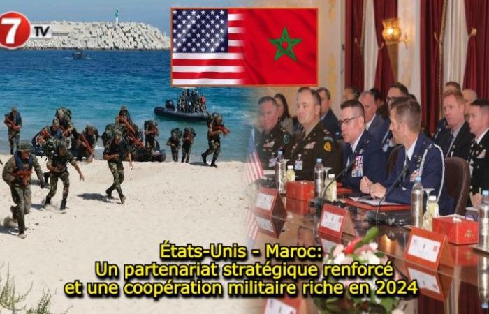 Un partenariat stratégique renforcé et une coopération militaire riche en 2024 – Le7tv.ma