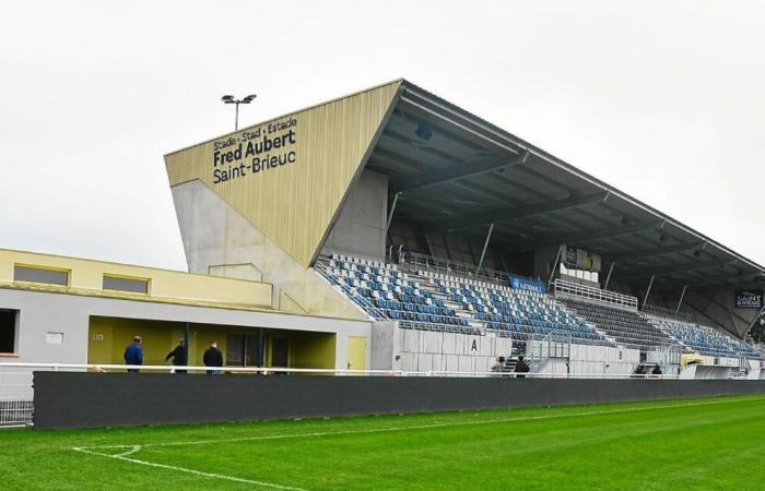 les coulisses de la nouvelle tribune du Stade Briochin [en images]