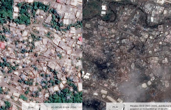 PHOTOS. A Mayotte, des photos satellite révèlent les dégâts causés à l’archipel après le passage du cyclone Chido