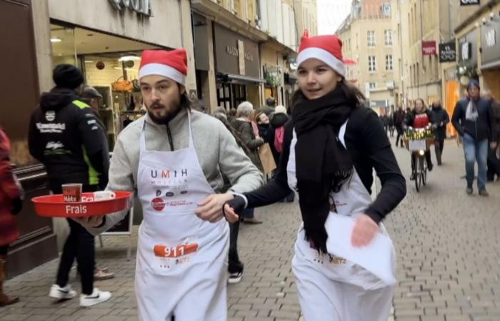 Une course de serveurs à Metz !