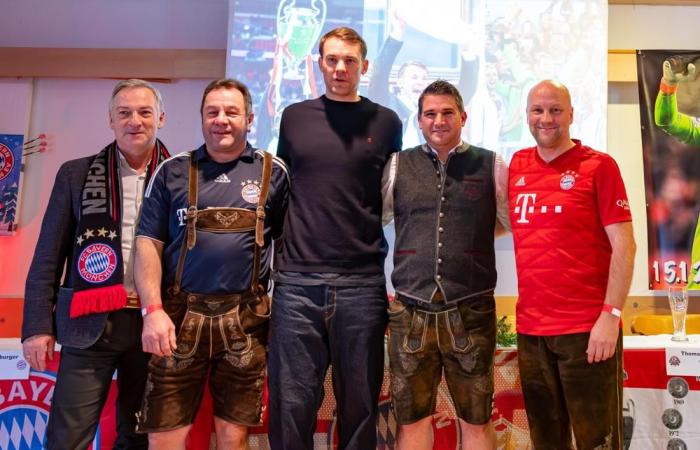 Voici comment s’est déroulée la visite du fan club de Manuel Neuer