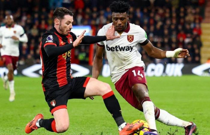 grâce à un bijou, Bournemouth s’offre le nul contre West Ham