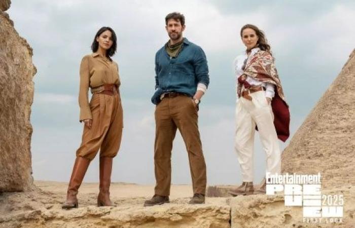 Premières images de “Fountain Of Youth”, un récit d’aventures avec John Krasinski, Natalie Portman et Eiza González – El Septimo Arte: Votre site de cinéma