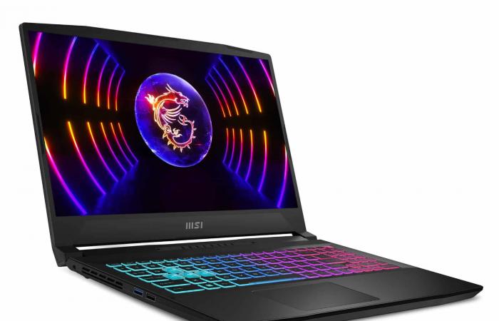 Promo 1599€ MSI Katana 15 B13VGK-2093FR, PC portable de jeu créatif puissant 15″ IPS 144Hz pour jouer aux jeux récents avec GeForce RTX 4070 et Core i9-H