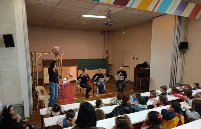 Quand l’orchestre Pau Pays de Béarn se déplace dans les écoles pour initier les jeunes enfants à la musique classique