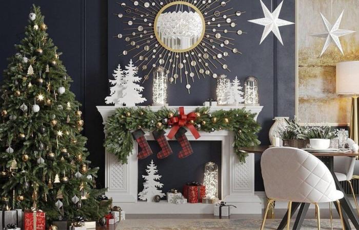 16 décorations de cheminée festives pour épater vos invités ce Noël