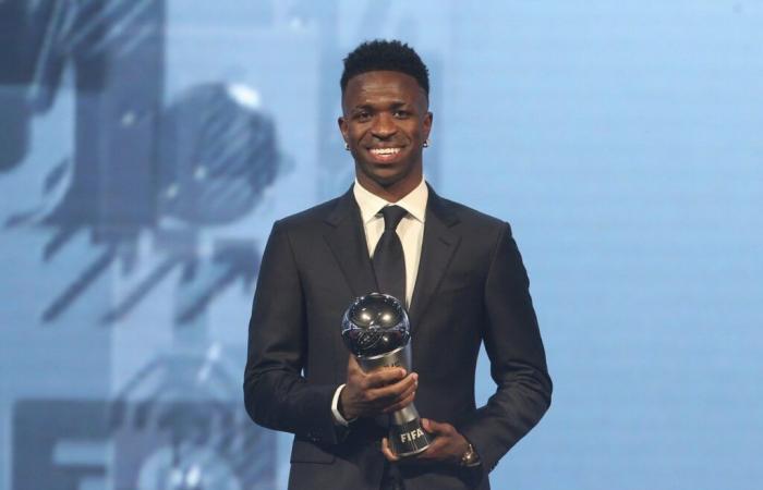 Vinicius Junior et Ancelotti récompensés aux Best FIFA Football Awards — Il Globo