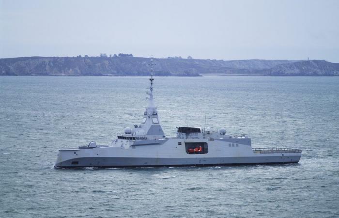 la frégate Amiral Ronarc’h effectue une nouvelle visite à Brest