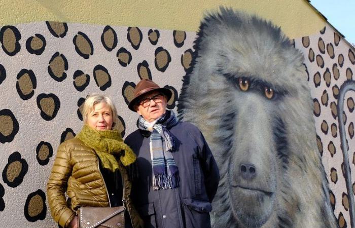 Une magnifique fresque le long de la voie verte à Agen