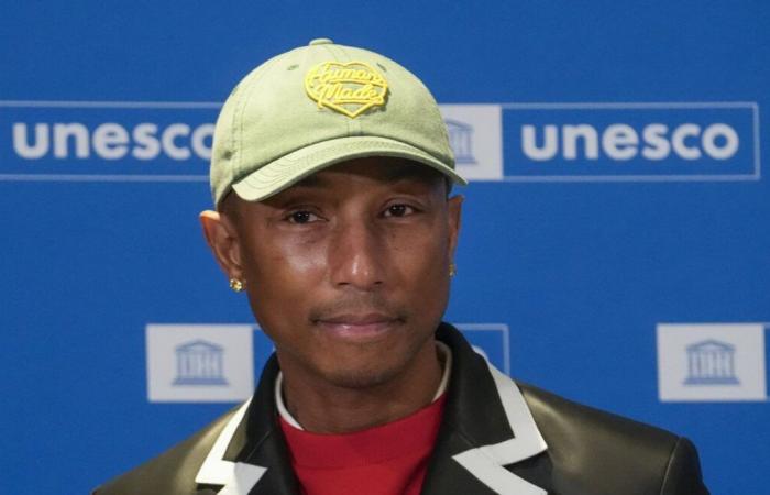 L’organisation nomme Pharrell Williams comme ambassadeur de bonne volonté