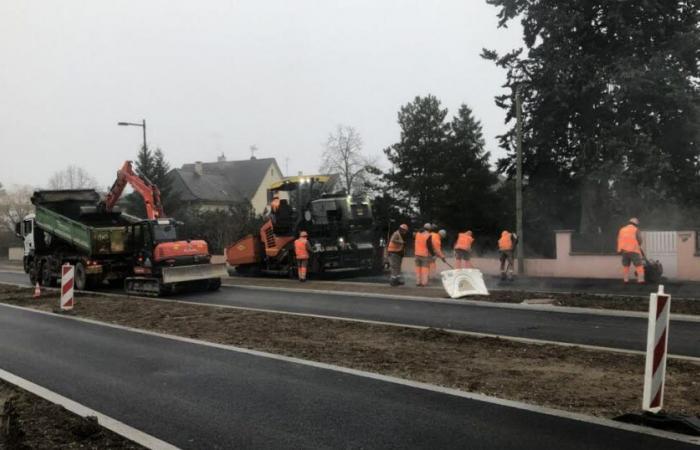 troisième tronçon de travaux routiers