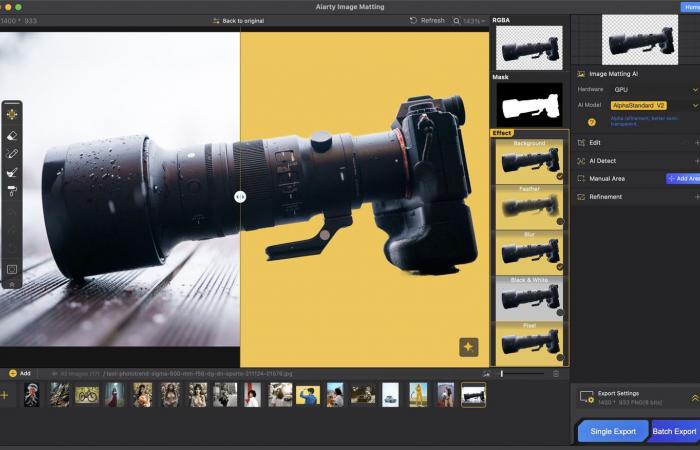 Aiarty Image Matting révolutionne la façon dont l’IA supprime et remplace l’arrière-plan de l’image
