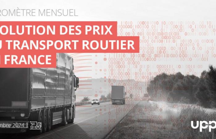 les prix du transport routier augmentent à nouveau en novembre