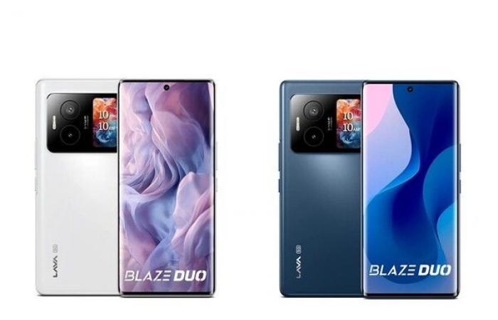 Le Lava Blaze Duo est un téléphone milieu de gamme avec un deuxième écran à l’arrière