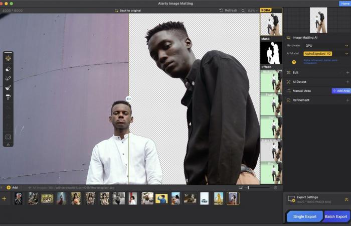 Aiarty Image Matting révolutionne la façon dont l’IA supprime et remplace l’arrière-plan de l’image