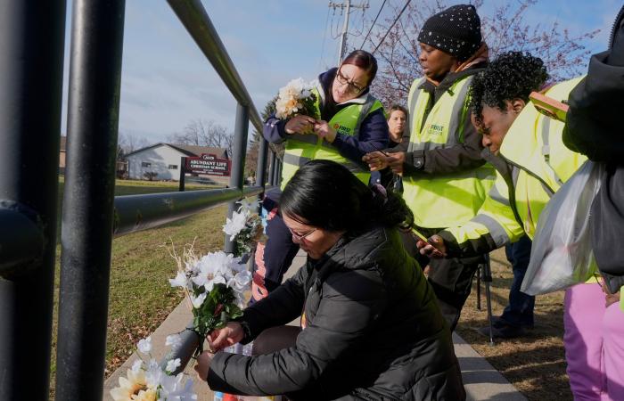 Le motif semble être une combinaison de facteurs, selon la police