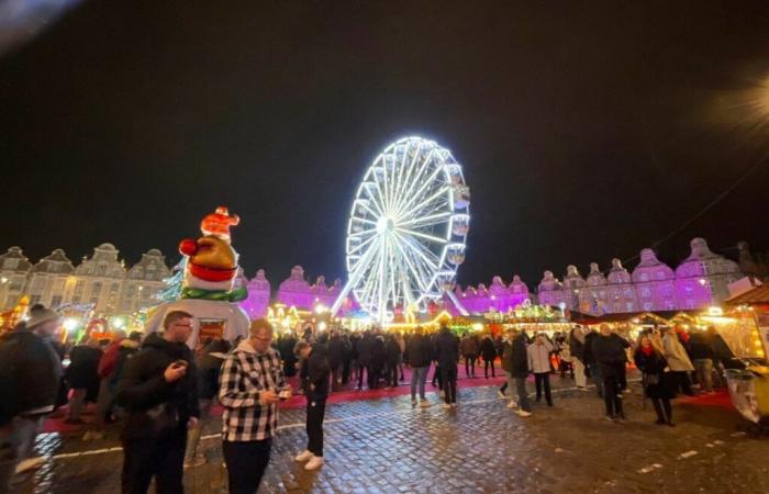 A Arras, le marché de Noël franchit la barre du million de visiteurs : vers une fréquentation record ?