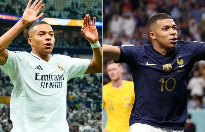 Kylian Mbappe possède un incroyable nombre de buts en finale avec le Real Madrid, la France et le PSG