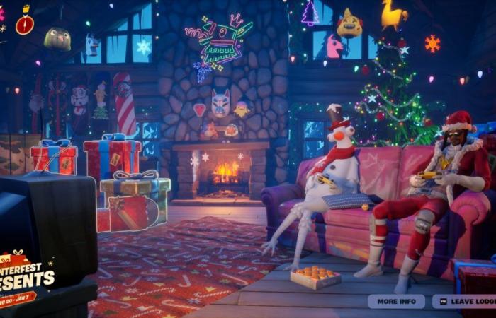 Notes de mise à jour Fortnite v33.11 – La mise à jour Winterfest, les skins Cyberpunk et les toilettes Skibidi sont là