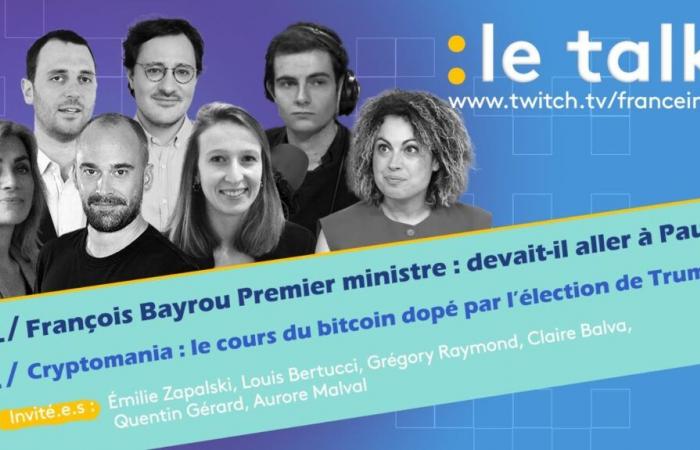 EN REPLAY. The Talk – Les premiers jours du Premier Ministre François Bayrou et l’essor du bitcoin après l’élection de Donald Trump : revivez les débats du Talk !