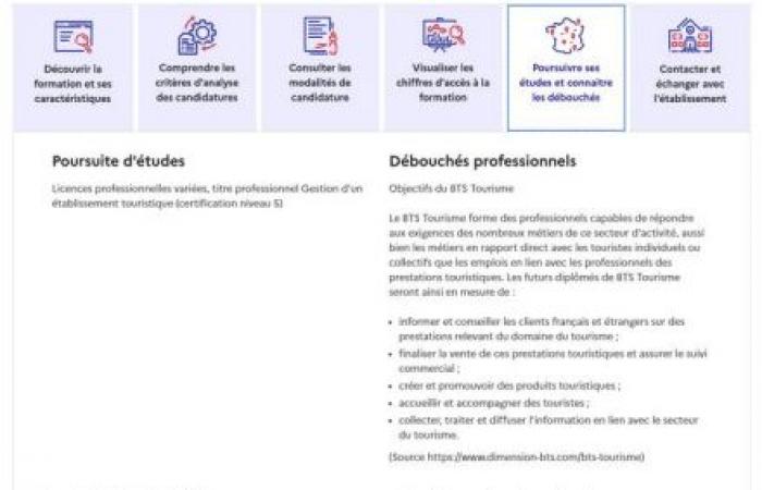 nous expliquons les nouveautés de la plateforme pour être plus transparent avec les étudiants