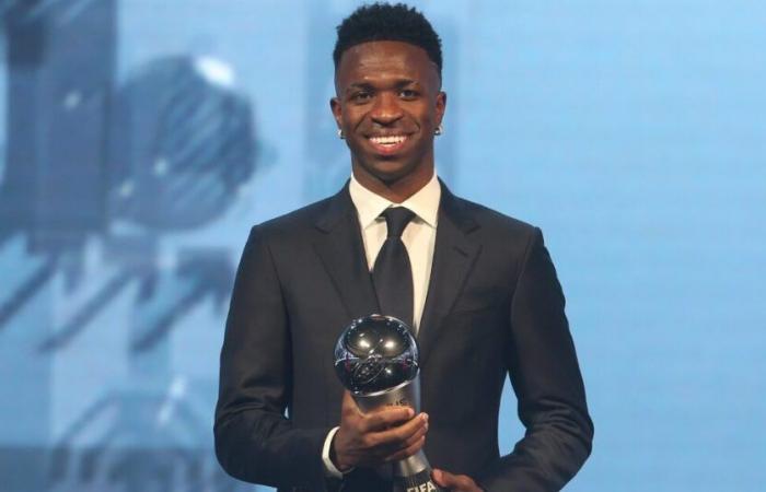 The Best FIFA 2024, Vinicius élu footballeur de l’année