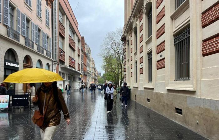 Bulletin météo. Après le beau - d’hier, la pluie et le vent reviennent sur Toulouse et l’Occitanie ce jeudi